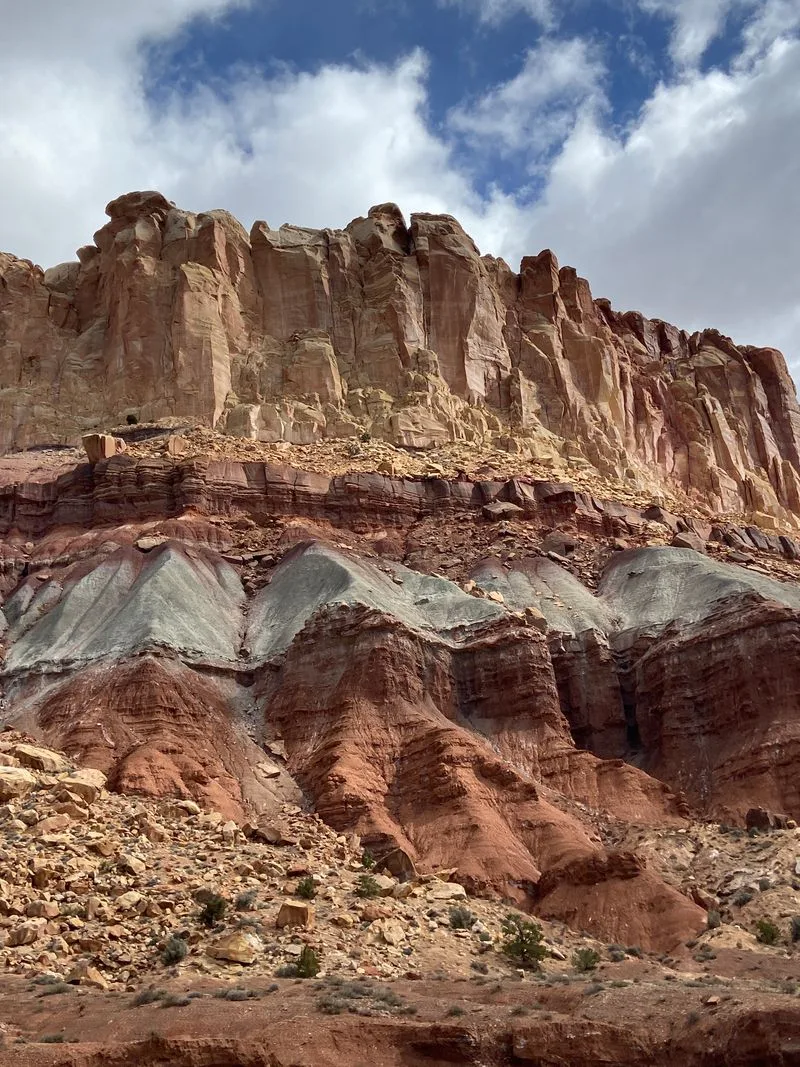 Fruita orchards and farmland, Capitol Reef National Park